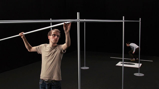 Martin Beck: About the Relative Size of Things in the Universe, , 2007, HD Video installation, 16:19, 11 minutes and 58 seconds | Project Arts Centre