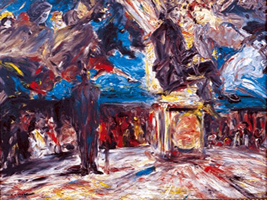 Jack B Yeats: Chairoplane | A Vivid Imagination: Selected Works from the LCGA Collection | Monday 16 January – Sunday 4 March 2012 | Limerick City Gallery