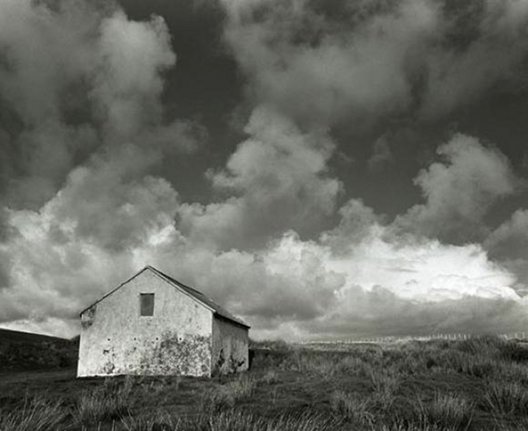 Amelia Stein: The Big Sky, White Shed, Silver Gelatin Archival Print, 40 x 50cm, Edition 20 | Amelia Stein: The Big Sky and The Palm House | Thursday 21 June – Friday 27 July 2012 | Oliver Sears Gallery