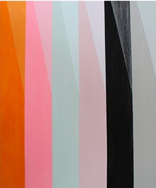 Marie Hanlon: Rethink, acrylic on panel, 30 x 25cms, 2012 | Marie Hanlon: Long Journey in a Short Space | Sunday 21 October – Saturday 17 November 2012 | Wexford Arts Centre