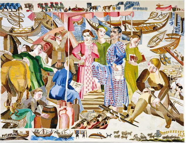 The Thriving Port of Ros | The Ros Tapestry | Friday 25 January – Monday 1 April 2013 | Farmleigh Gallery