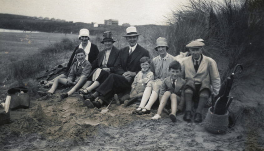 Scott family picnic, Donegal 1930s © Scott Family / Photo Album of Ulster | The Photo Album of Ulster | Friday 8 May – Saturday 27 June 2015 | Donegal County Museum