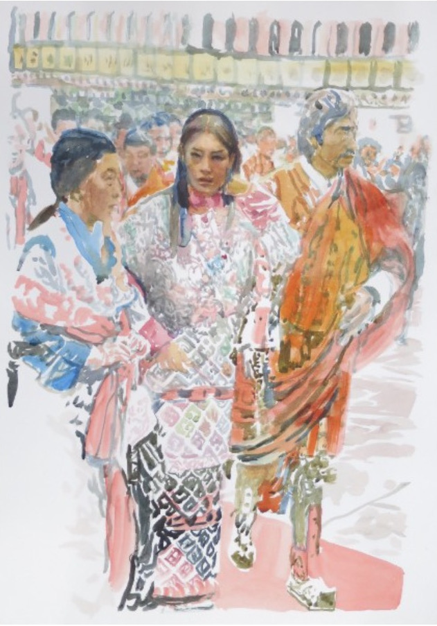 Margaret Corcoran: The Princess, Bhutan 1974 | Margaret Corcoran: Aspasia – An Influential Immigrant | Thursday 23 March – Saturday 22 April 2017 | Kevin Kavanagh