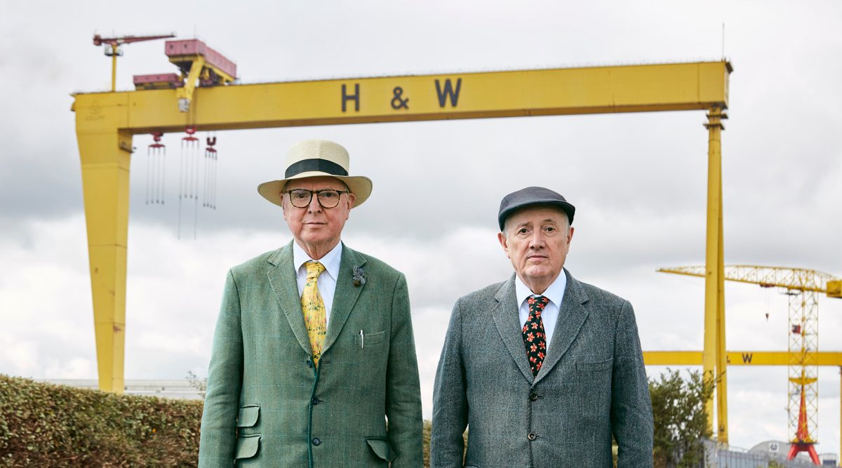 Gilbert and George: SCAPEGOATING PICTURES | Friday 26 January – Sunday 22 April 2018 | Metropolitan Arts Centre (The MAC)