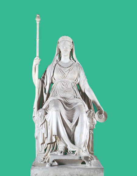 Antonio Canova, The Goddess Concordia Represented in the Likeness of Empress Maria Louisa, c.1816, plaster cast. Image © Crawford Art Gallery, Cork | Recasting Canova | from Saturday 16 February | Crawford Art Gallery Antonio Canova, The Goddess Concordia Represented in the Likeness of Empress Maria Louisa, c.1816, plaster cast. Image © Crawford Art Gallery, Cork | Recasting Canova | from Saturday 16 February | Crawford Art Gallery
