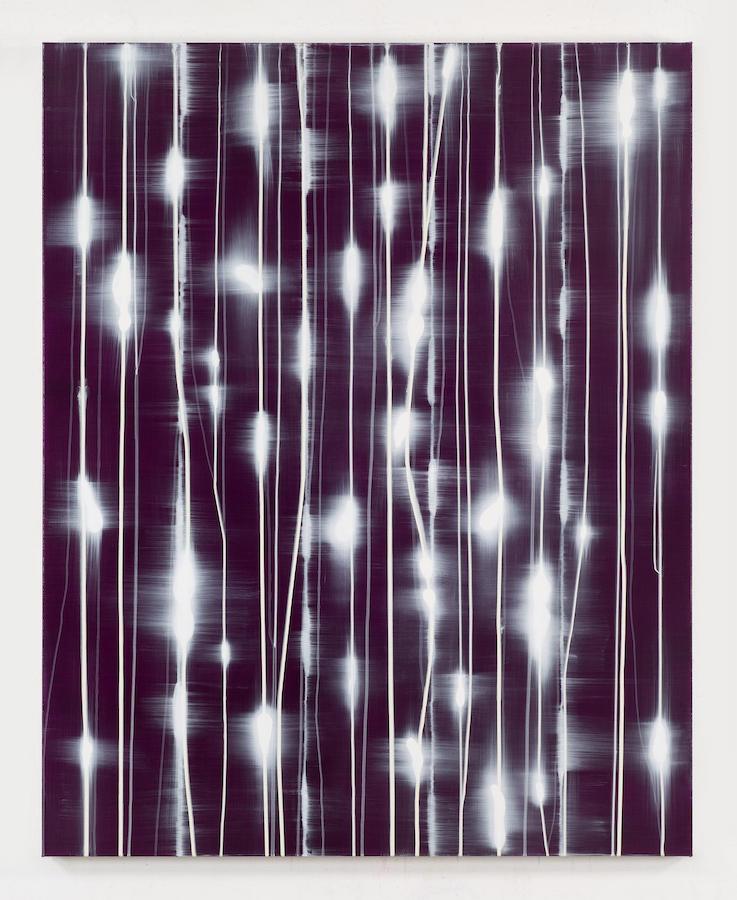 Mark Francis,  Lumen, 2018, acrylic on canvas, 153 x 122 cm / 60.2 x 48 in | Mark Francis: White Light | Friday 25 January – Saturday 2 March 2019 | Kerlin Gallery