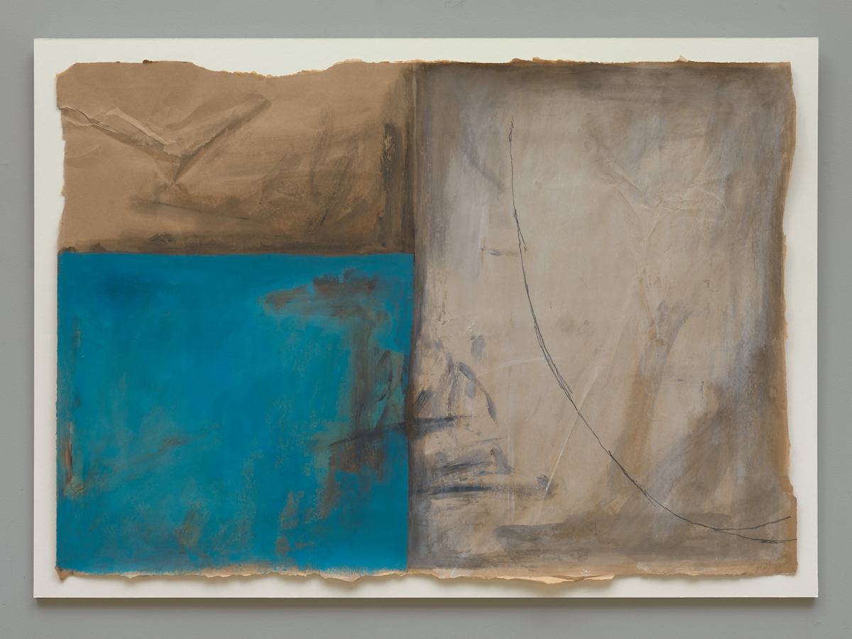 Guggi: Broken 18d, 2019, acrylic and graphite on brown paper and perspex frame, 90 x 130.5 cm paper size, 35.4 x 51.4 in paper size; courtesy the artist and Kerlin Gallery, Dublin | Guggi: Broken | Friday 13 December 2019 – Friday 17 January 2020 | Kerlin Gallery Guggi: Broken 18d, 2019, acrylic and graphite on brown paper and perspex frame, 90 x 130.5 cm paper size, 35.4 x 51.4 in paper size; courtesy the artist and Kerlin Gallery, Dublin | Guggi: Broken | Friday 13 December 2019 – Friday 17 January 2020 | Kerlin Gallery