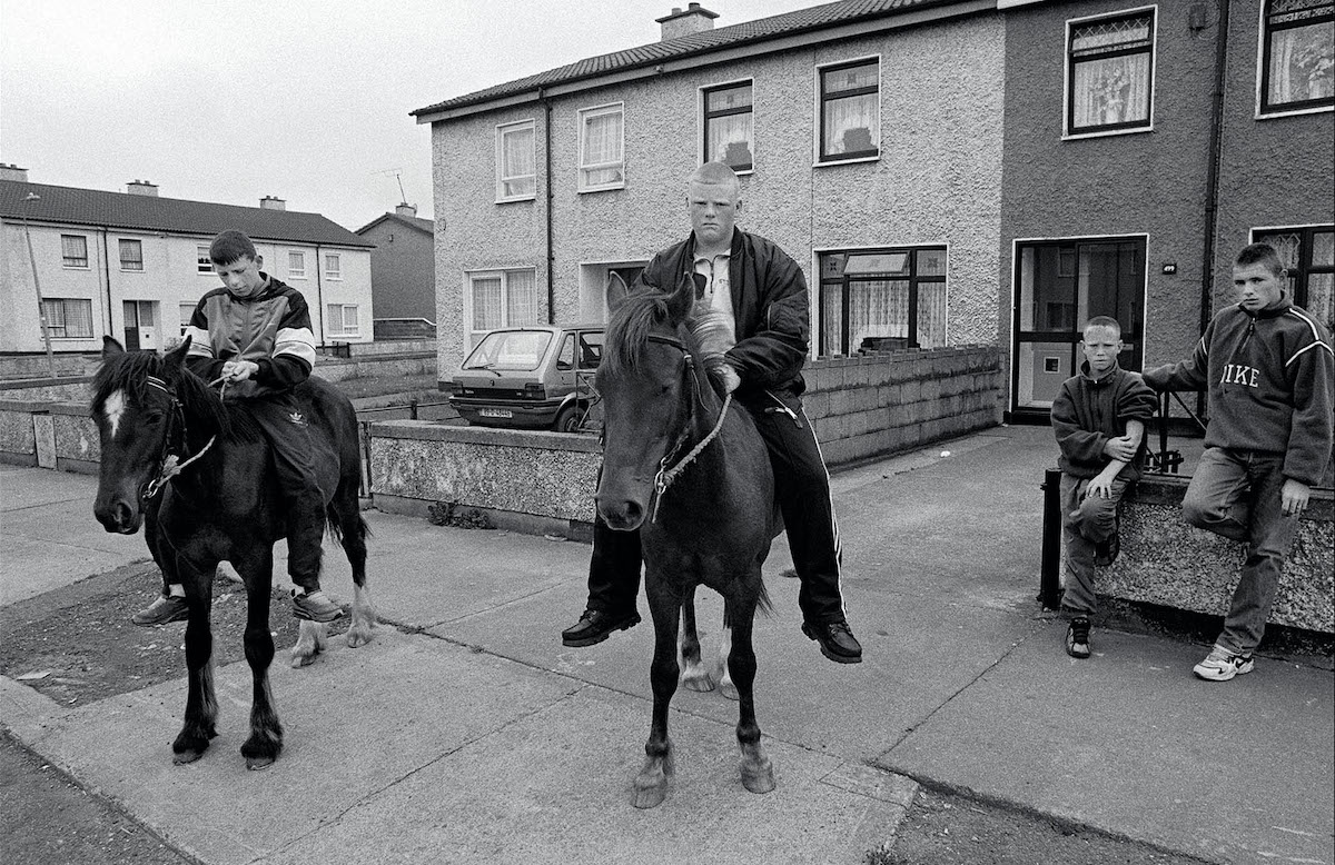 Riders, from the series LOCAL © Pete Smyth | Pete Smyth: Local | Saturday 16 November 2019 – Wednesday 15 January 2020 | Photo Museum Ireland