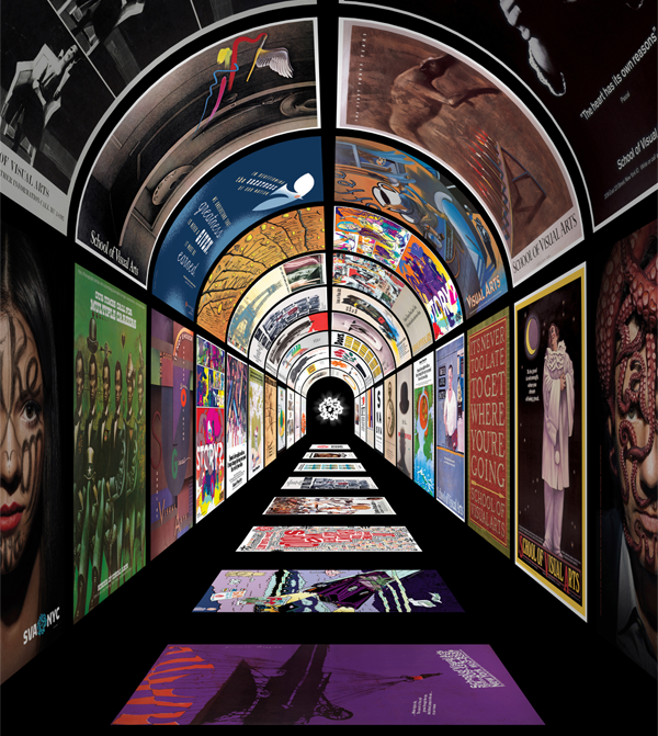 Underground Images: SVA NYC Subway Posters | Monday 13 January – Friday 31 January 2020 | NCAD Gallery