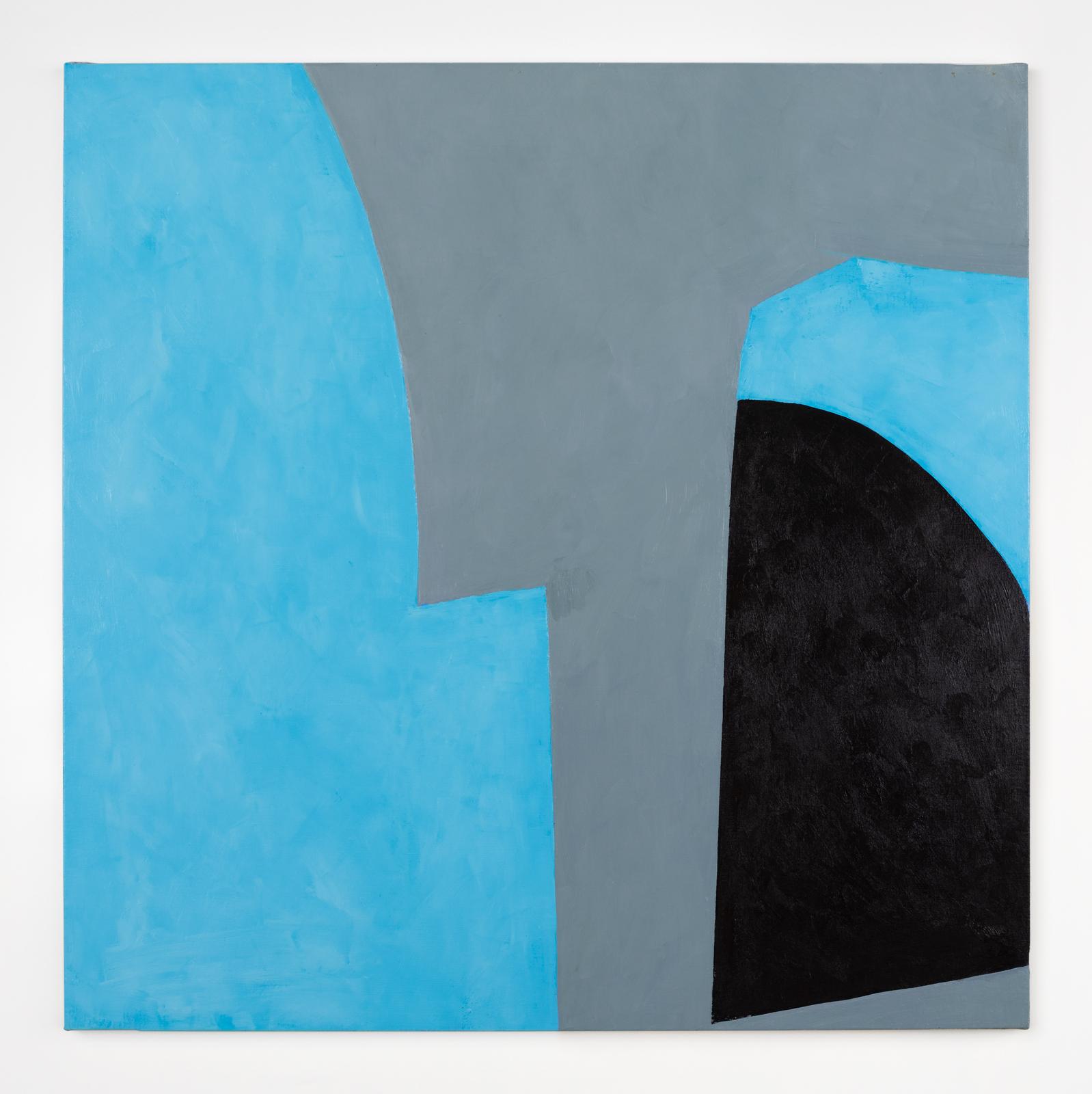 Richard Gorman, Echo Delta, 2020, oil on linen, 100 x 100 cm / 39.4 x 39.4 in | Richard Gorman: dalkey 2 | Tuesday 16 June – Saturday 15 August 2020 | Kerlin Gallery