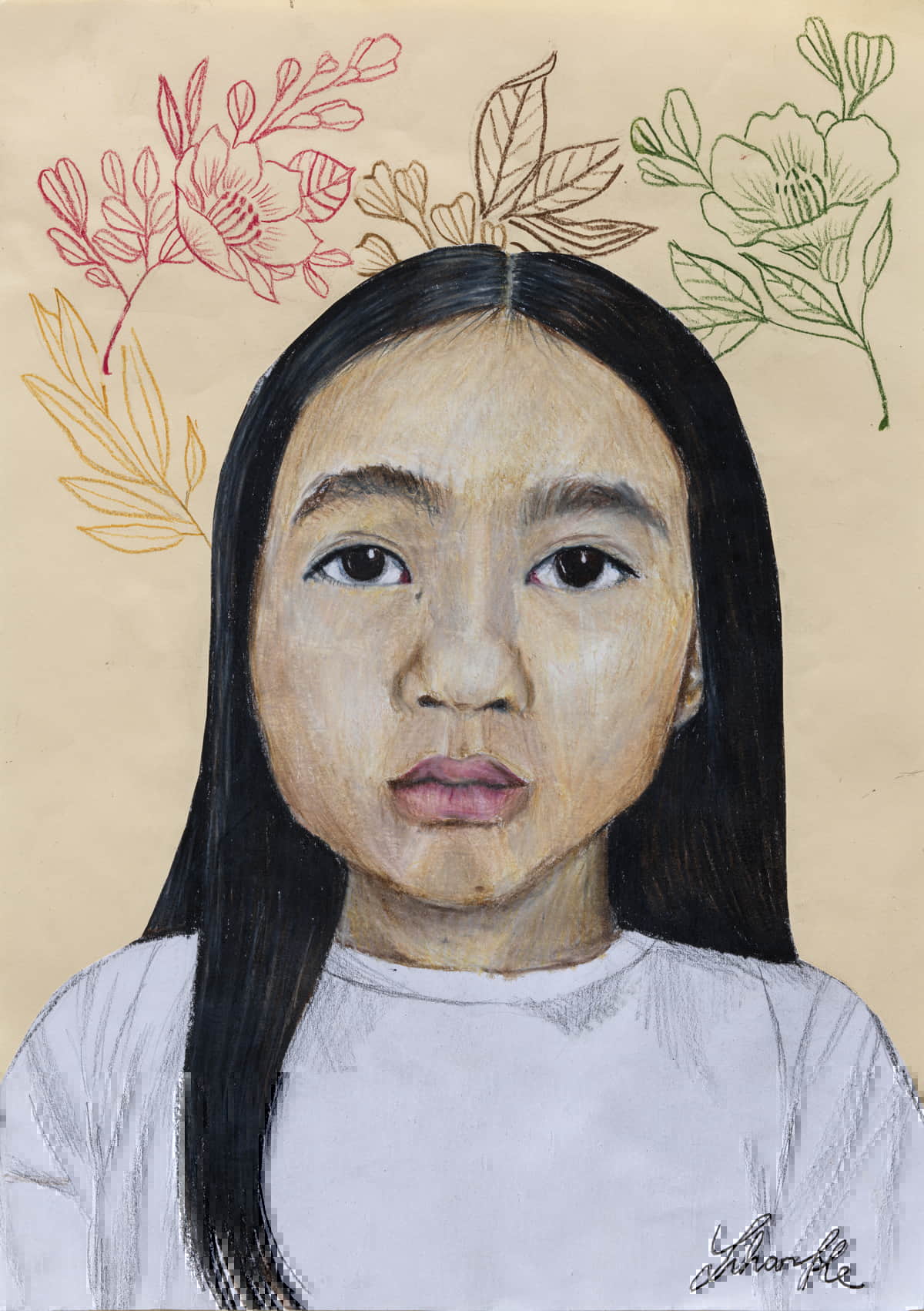 Zihan He: Me, pencil on paper | Zurich Young Portrait Prize 2020 | Viewable online from 1 April 2021; in venue 10 May – Sunday 11 July 2021 | Crawford Art Gallery Zihan He: Me, pencil on paper | Zurich Young Portrait Prize 2020 | Viewable online from 1 April 2021; in venue 10 May – Sunday 11 July 2021 | Crawford Art Gallery