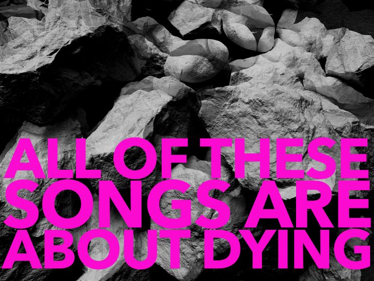 Stuart Calvin: All of These Songs are About Dying | Thursday 9 June – Friday 22 July 2022 | Atypical Gallery
