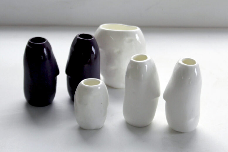 Deirdre O'Mahony: Cast Porcelain Potato Cups | Deirdre O’Mahony: Sustainment Experiments | Friday 14 October – Monday 31 October 2022 | Butler Gallery