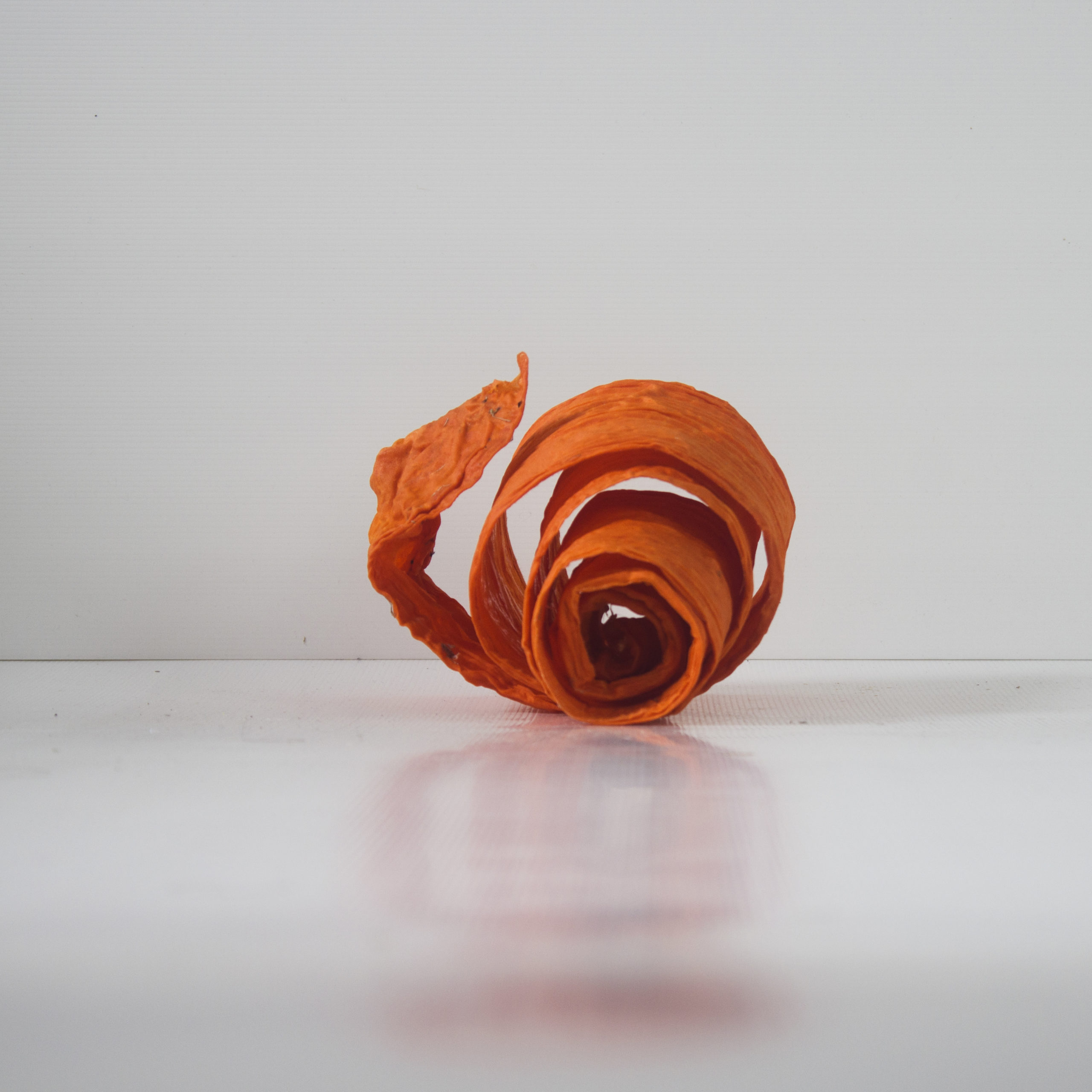 Rajinder Singh, Turban roll, Fabric and resin, 20cm x 25cm x 30cm, 2019. Courtesy of the artist. | Rajinder Singh: Pale in Saffron | Friday 17 February – Sunday 26 March 2023 | Royal Hibernian Academy