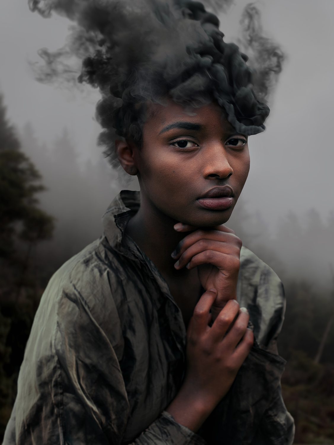 David Uzochukwu, Wildfire, 2015, from the series In The Wake, 2015-2020. Courtesy of the artist and Galerie Number 8. | Prix Pictet: Fire | Thursday 23 March – Saturday 29 April 2023 | Photo Museum Ireland
