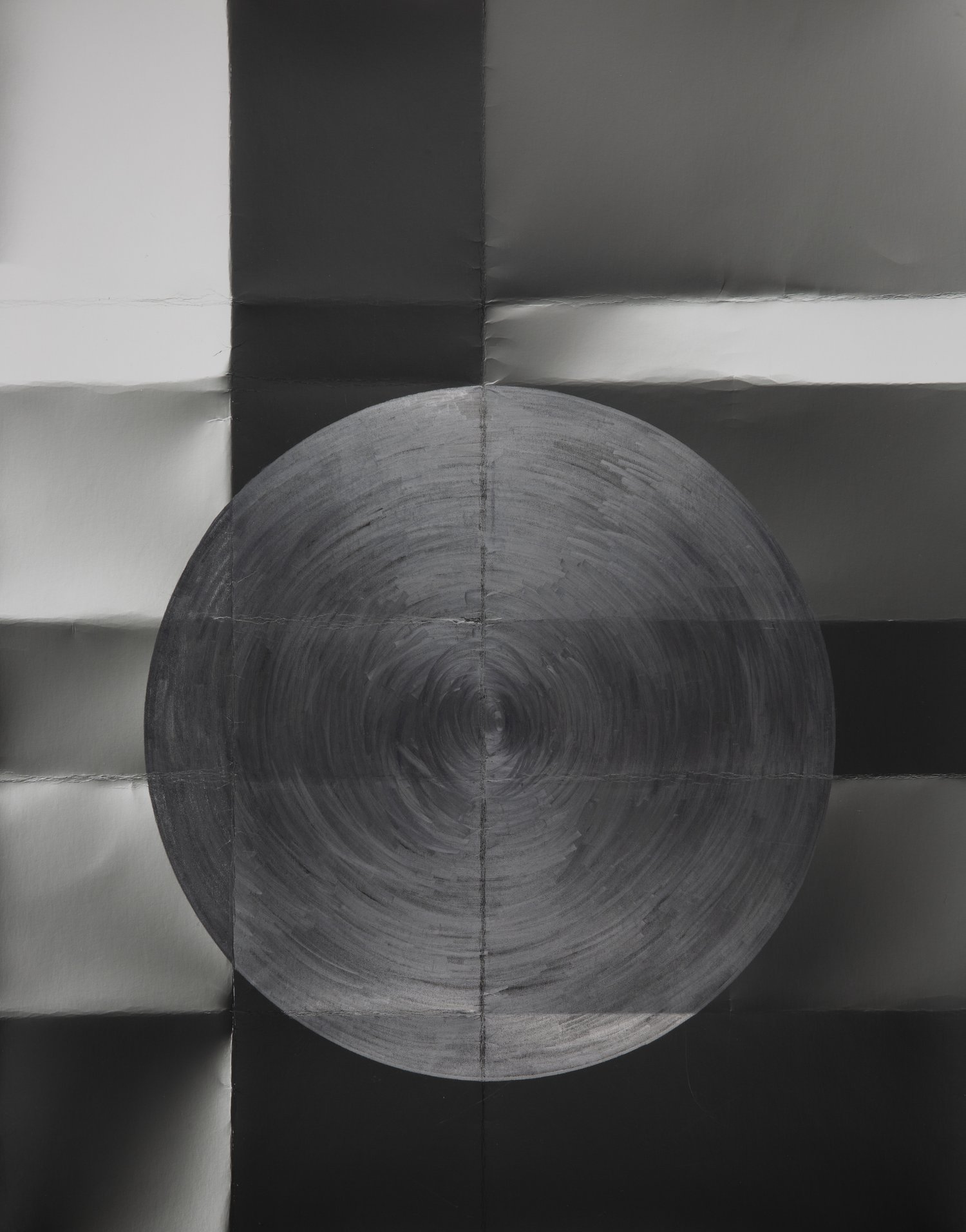 Roseanne Lynch, Untitled [31.5.4] 2019, Graphite on Silver gelatin solarised unique print, 40x50cm | Roseanne Lynch: No Want of Evidence | Thursday 11 May – Wednesday 12 July 2023 | Photo Museum Ireland