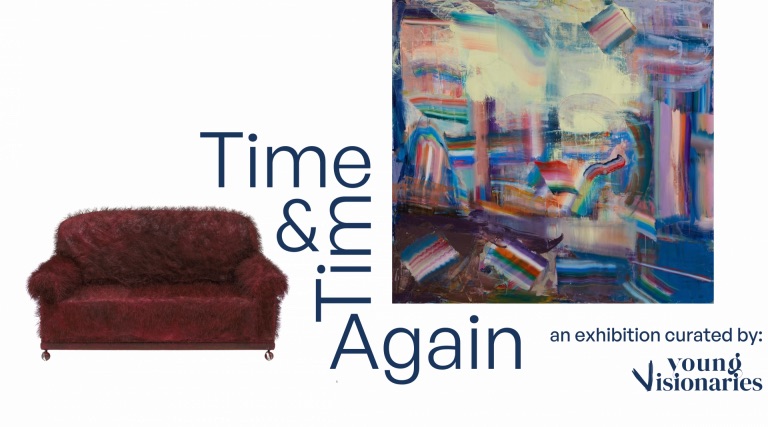 (Left) Rita Duffy, Sofa, 1997. (Right) Diana Copperwhite, Sleep Walker, 2019. Collection & image © Hugh Lane Gallery | Time and Time Again | Wednesday 10 July – Sunday 29 September 2024 | Hugh Lane Gallery | Image: (Left) Rita Duffy, Sofa, 1997. (Right) Diana Copperwhite, Sleep Walker, 2019. Collection & image © Hugh Lane Gallery 