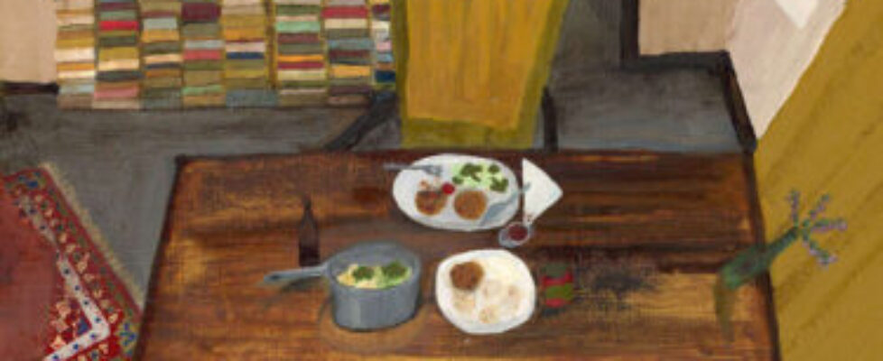 Mollie Douthit, 'For Sara, holding space', oil on linen panel, 25 x 35cm