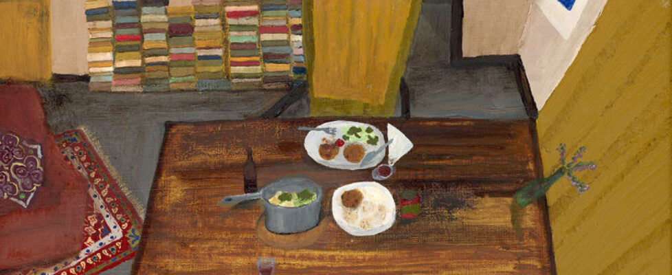 Mollie Douthit, 'For Sara, holding space', oil on linen panel, 25 x 35cm