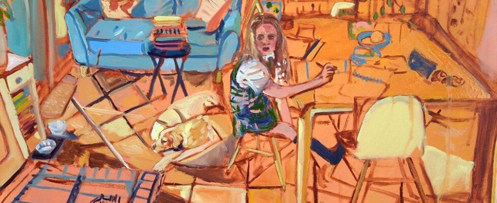 Ecce Homo after Titian, a painting by Eoin Mac Lochlainn, in response to Titian's painting Ecce Homo, part of Olivier Cornet Gallery's group show 'Ode to Giants', launching during Dublin Gallery Weekend 2025.