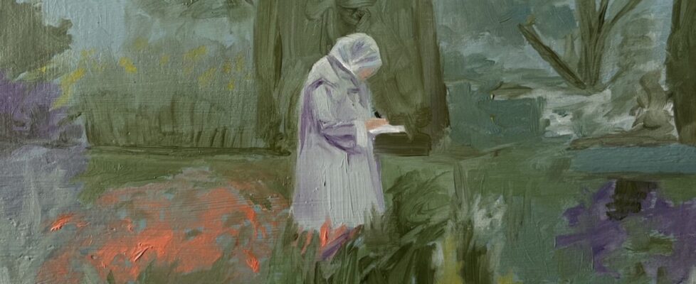 Laura_McMorrow_Granny_in_the_garden