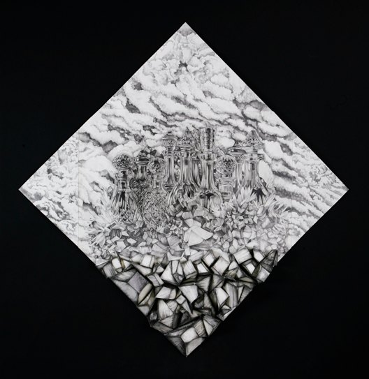 Aoibheann Greenan: Hallucinatory Resemblance, drawing series and installation, 2010 | Amharc Fhine Gall VII: the cloud | Thursday 18 November 2010  – Saturday 22 January 2011 | Draíocht