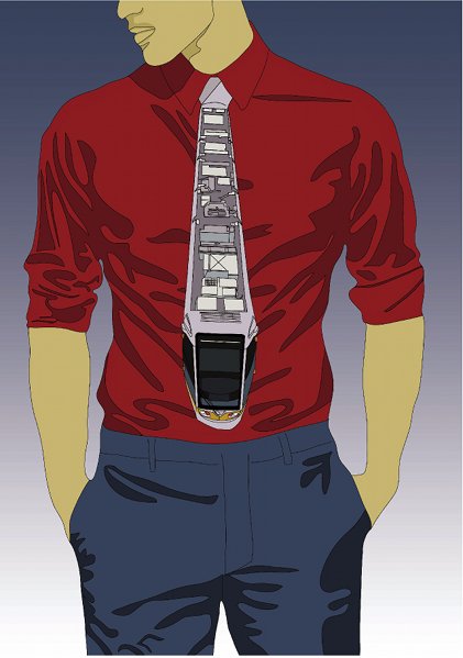 Eamon Whyte: UnTIEtled, 2009 Winner | RPA – Luas Art Competition 2010 | Thursday 20 January  – Saturday 29 January 2011 | Rua Red