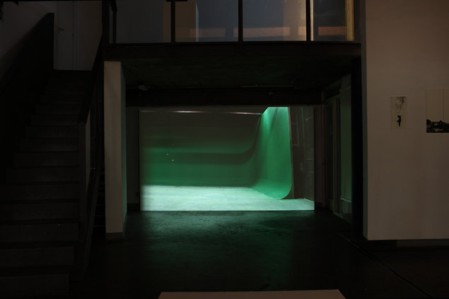 Colin Martin: Stage E, 2010, HD, 7 mins | Draw the Line | Tuesday 18 January  – Saturday 29 January 2011 | The Library Project