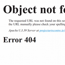 Ceal Floyer: Things |  Project Arts Centre 
39 East Essex Street Temple Bar, Dublin 2 | Thursday 10 March to Saturday 23 April 2011 | to 