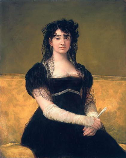 Francisco José de Goya y Lucientes (1746-1828): Portrait of Doña Antonia Zárate, Actress, c.1805-06;  photo © National Gallery of Ireland | National Gallery of Ireland