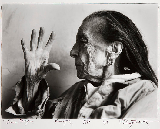Annie Liebovitz: Louise Bourgeois, New York,1997

, Gelatin silver print. Edition of 25. 29.2 x 40 cm. Courtesy of the Liebovitz Studio | Out of the Dark Room: The David Kronn Collection | Wednesday 20 July  – Sunday 9 October 2011 | IMMA