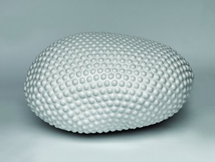 Peter Randall-Page: Theme and Variation I, bronze, 55 x 100 x 85 cm | Three + | Thursday 1 September  – Friday 30 September 2011 | Hillsboro Fine Art