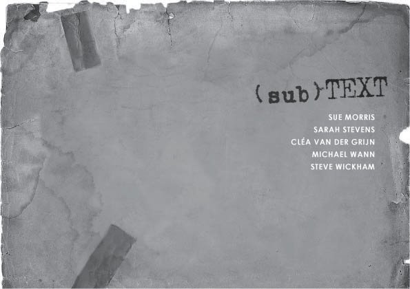 (sub)TEXT @ room | Saturday 5 November  – Friday 23 December 2011 | The Model