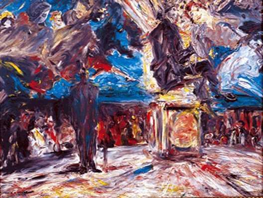 Jack B Yeats: Chairoplane | A Vivid Imagination: Selected Works from the LCGA Collection | Monday 16 January  – Sunday 4 March 2012 | Limerick City Gallery