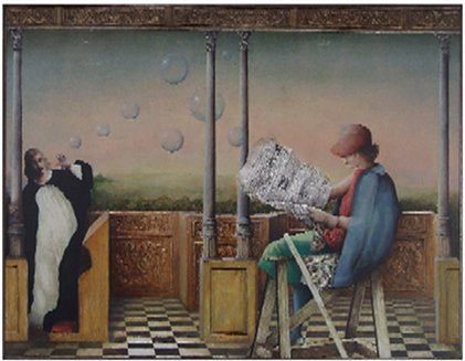 Andrzej Mazur: Expectations, oil | Irish Polish Society Annual Art Exhibition | Friday 14 September  – Saturday 6 October 2012 | Polish Social and Cultural Association