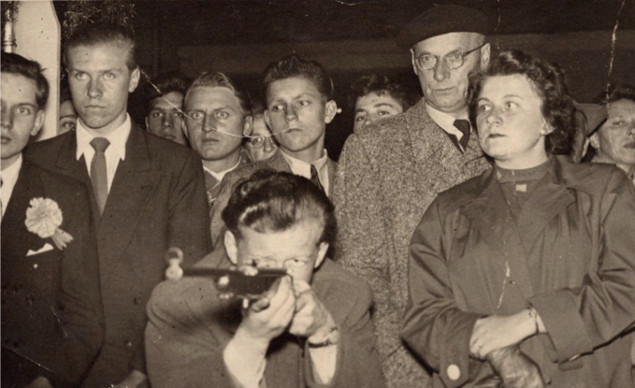 Photo taken by shooting stall photo automat at fairground near Nürnberg, early 1950s

Still from Things that came after (2013) by Susanne Stich | Tomorrow’s Almost Over | Saturday 13 July  – Friday 23 August 2013 | VOID