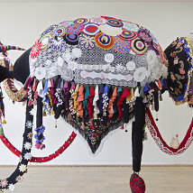 Joana Vasconcelos: Valquíria Enxoval (2009) |  VISUAL Centre for Contemporary Art 
Old Dublin Road, Carlow | Saturday 7 June to Sunday 31 August 2014 | to 