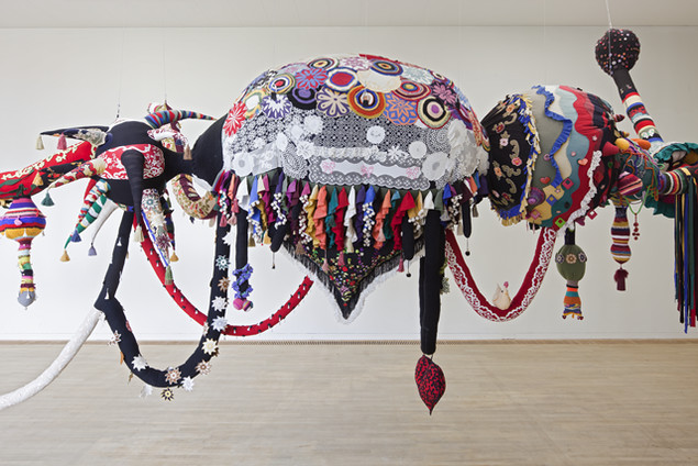 Joana Vasconcelos: Valquíria Enxoval [Valkyrie Trousseau], 2009, detail. Photo: Torben Eskerod, Courtesy Kunsthallen Brandts,Odense | Joana Vasconcelos: Valquíria Enxoval (2009) | Saturday 7 June  – Sunday 31 August 2014 | VISUAL Centre for Contemporary Art