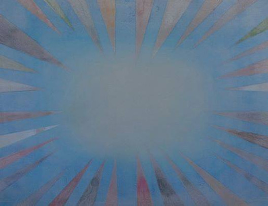 John Fitzsimons: Staring through windows I, oil on board, 55x72cm | John Fitzsimons: Recollections | Tuesday 14 October  – Thursday 30 October 2014 | Olivier Cornet Gallery