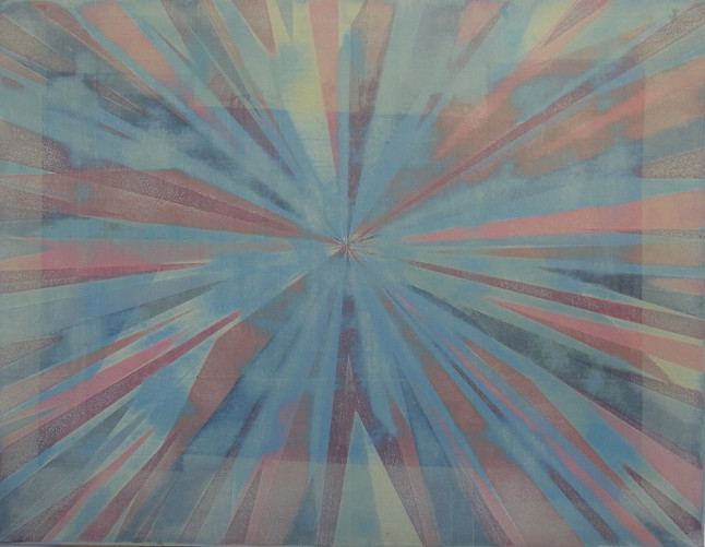 John Fitzsimons: Staring through windows II, oil on board, 55x72cm | John Fitzsimons: Recollections | Friday 3 October  – Monday 13 October 2014 | The Octagonal Room