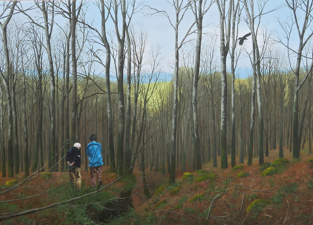 Martin Gale: Territory, 2014, oil on canvas, 130 x 180 cm | Martin Gale: Territory | Friday 21 November  – Saturday 6 December 2014 | Taylor Galleries