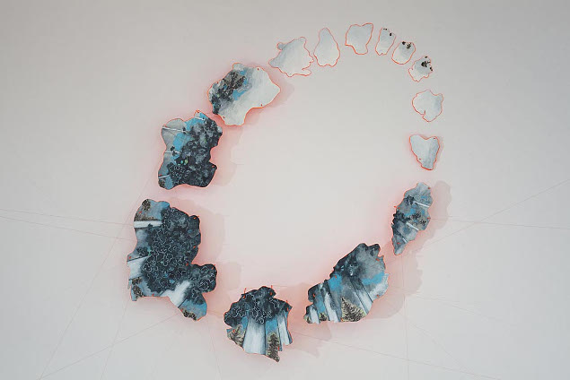 Laura Kelly | Hexagon | Friday 28 November 2014  – Saturday 24 January 2015 | Mermaid Arts Centre