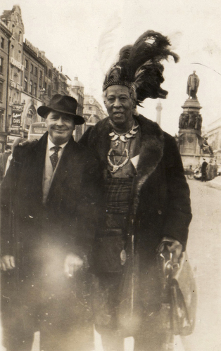 Arthur Fields and Prince Monolulu

 | Man on the Bridge | Saturday 29 November 2014  – Thursday 8 January 2015 | Photo Museum Ireland