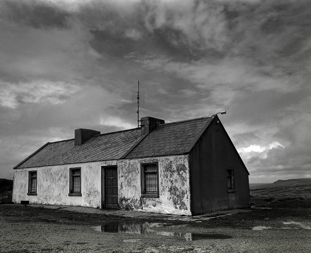 Amelia Stein RHA: White House,  from The Big Sky Series, 2014; image courtesy of the artist and Oliver Sears Gallery, Dublin | Amelia Stein RHA: Erris | Friday 16 January  – Sunday 22 February 2015 | Royal Hibernian Academy