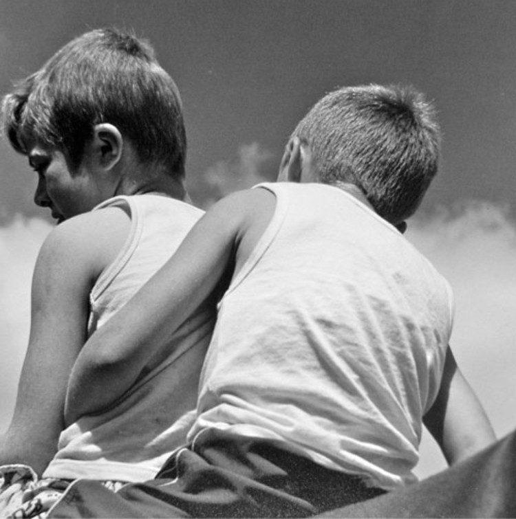 Gypsy Ray: Brothers, 2010, Silver Gelatin Photograph, 35.5 x 35.5cm, © The Artist, courtesy Butler Gallery | Gypsy Ray: Photographs | Saturday 2 May  – Sunday 21 June 2015 | Butler Gallery