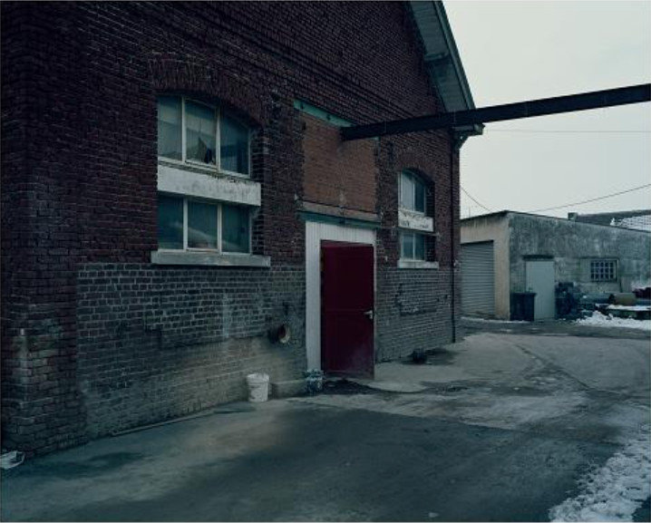 Chloe Dewe Mathews, 2013, C-prints, 120 x 150 cm, Private James Graham, 07:22 / 21.12.1915; Private John Docherty, 07:12 / 15.02.1916; Private John Jones, time unknown / 24.2.1916; Private Arthur Dale, time unknown / 3.3.1916; Private C. Lewis, time unknown / 1.3.1916; Private Anthony O’Neill, time unknown / 30.4.1916; Private John William Hasemore, 04:25 / 12.5.1916; Private J. Thomas, time unknown / 20.5.1916; Private William Henry Burrell, time unknown / 22.5.1916; Private Edward A. Card, time unknown / 22.9.1916; Private C. Welsh, time unknown / 6.3.1918, Abattoir, Mazingarbe, Nord – Pas-de-Calais, Abattoir, Mazingarbe, Nord – Pas-de-Calais; © Chloe Dewe Mathews 2013 | Art | Memory | Place: Call for Papers |   deadline 2 June 2015 | IMMA