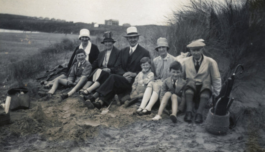 Scott family picnic, Donegal 1930s © Scott Family / Photo Album of Ulster | The Photo Album of Ulster | Friday 8 May  – Saturday 27 June 2015 | Donegal County Museum