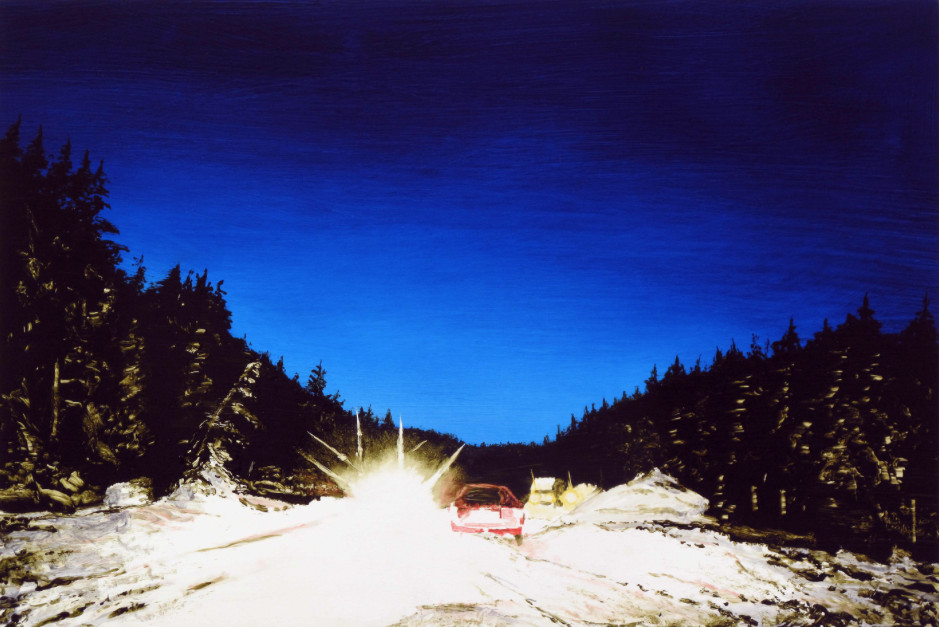 Oliver Comerford: the longest road, oil on panel, 31x46cm, 2015 | Oliver Comerford: the longest road     | Thursday 3 September  – Saturday 3 October 2015 | Kevin Kavanagh