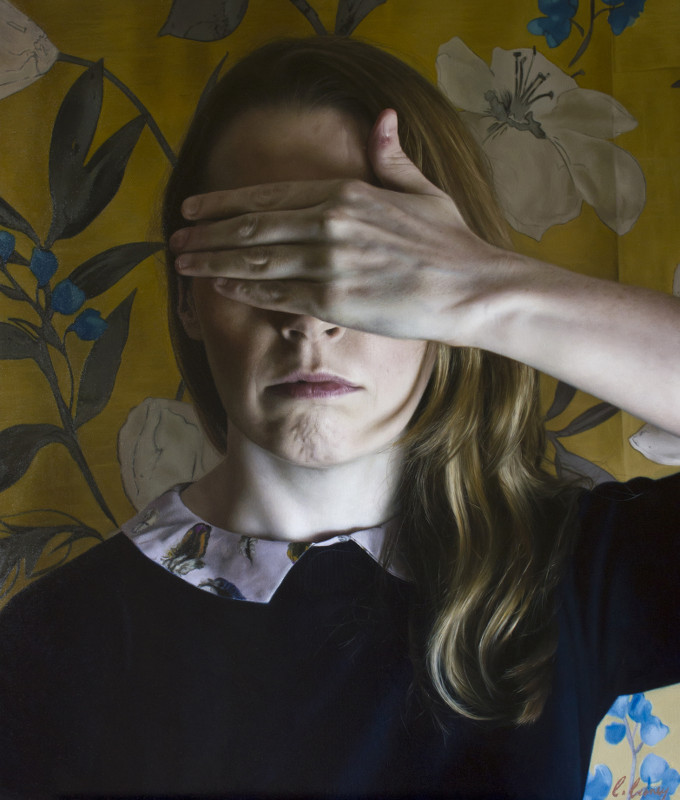 ‘Introspection’ by Catherine Creaney, oil on canvas | Semblance | Thursday 24 September  – Wednesday 14 October 2015 | Gormleys Fine Art, Dublin