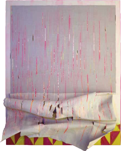 Susan Connolly: over & over, 2015. Dimensions: 120 x 150 x 22cm. | Susan Connolly: over & over + over and over | Saturday 3 October  – Wednesday 11 November 2015 | Municipal Gallery